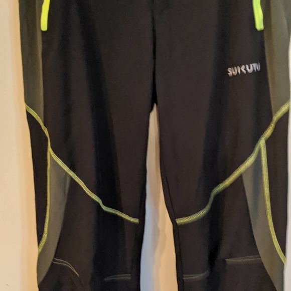 SUKUTU XL women's pants black running excellent condition zipper pockets - Picture 5 of 8